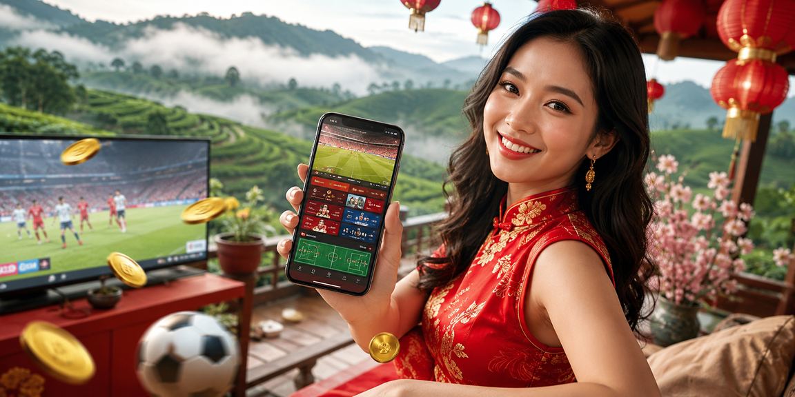 Penyokong sukan Malaysia menikmati pertaruhan badminton dalam talian melalui telefon pintar